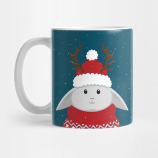 Christmas Bunny Mug